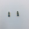 北京仓｜TASHI-London Blue-天然托帕石 耳钉［加拿大设计师］ 商品缩略图1
