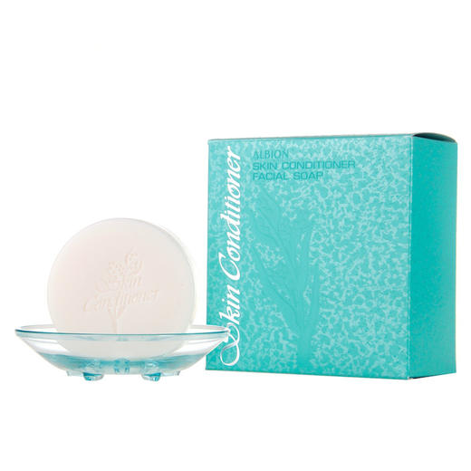 日本ALBION澳尔滨进口爽肤精萃健康水皂卸妆清洁保湿100g 商品图1