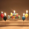 HappyBirthday 缤纷彩色气球 生日蜡烛 商品缩略图1