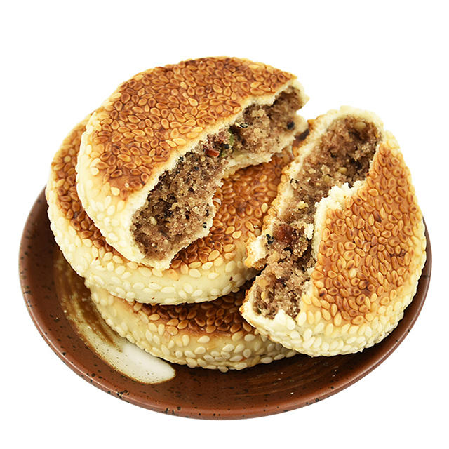 麻滩河麻饼 大别山岳西非遗特产美食 安徽四大名点散装传统糕点芝麻饼