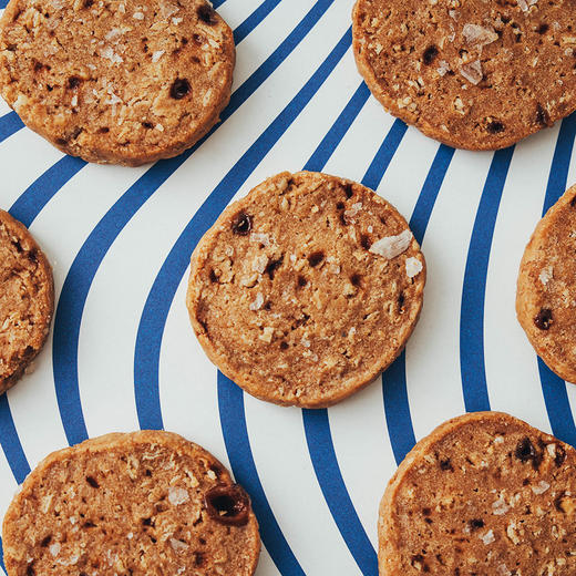 【海盐燕麦曲奇饼干】甜牙齿原创零食酥脆不腻 2盒包邮