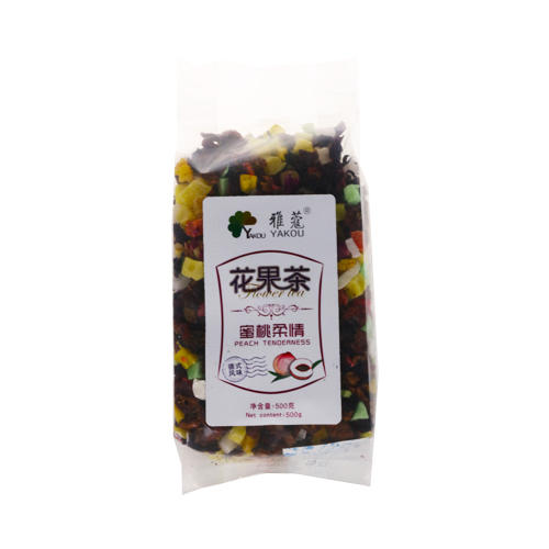 蓝莓情深雅寇花果茶水果粒茶德式风味500g 商品图0
