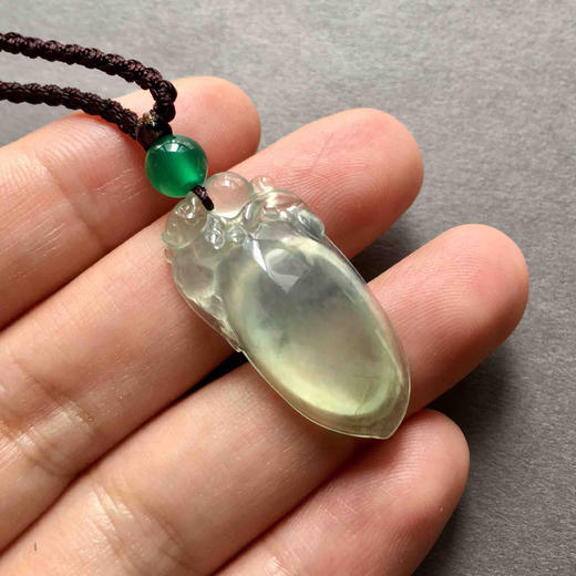 高冰种翡翠福瓜福寿双全 商品图5