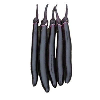【新鲜】蔬菜 紫把长茄子约500g/份 商品图0