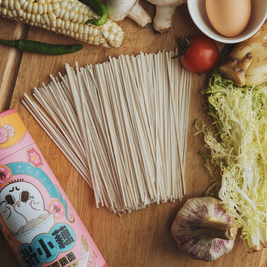 不添加盐含藕粉 爽滑柔软的雪藕面/面条 商品图1