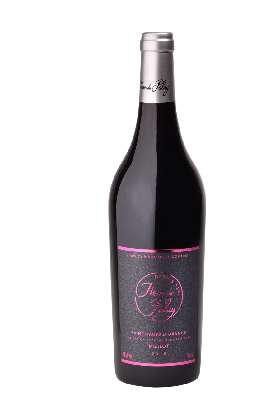 法国罗纳河谷 原瓶原装进口 御之花梅洛干红葡萄酒 750ml