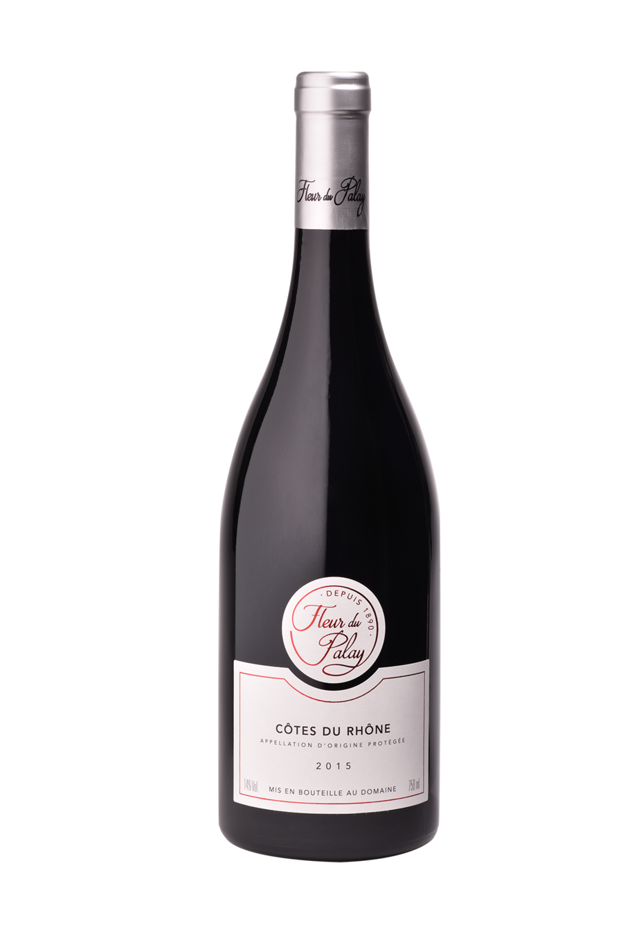 法国罗纳河谷 原瓶原装进口 御之花罗纳河干红葡萄酒 750ml