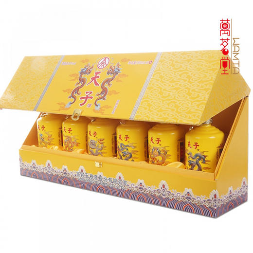 52度真龙天子酒（天子套龙）珍藏版6瓶装 商品图3