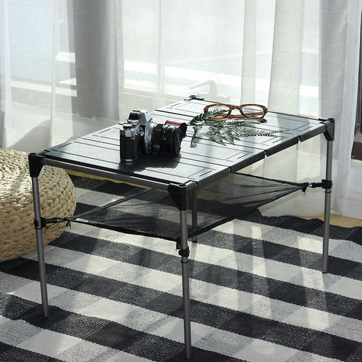 黑鹿 多用途 几何折叠桌 可自由组合搭配 收纳体积小 商品图6