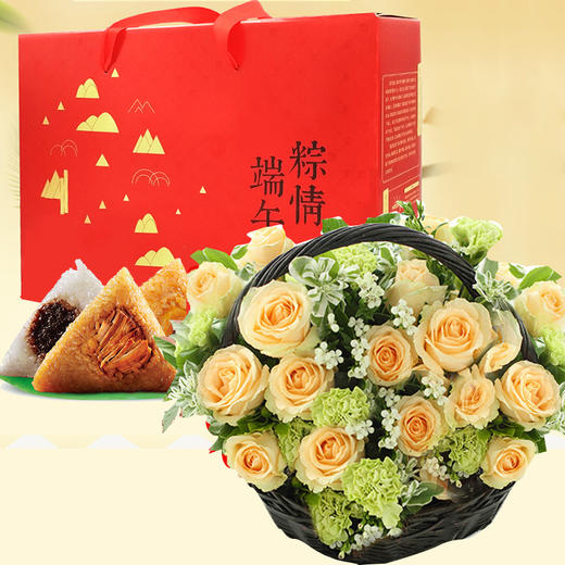【端午送好礼】端午水果花篮粽子礼盒送领导长辈探访探望 商品图3
