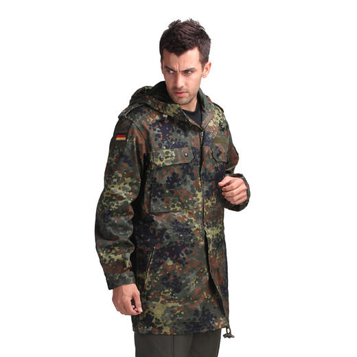德国parka战术风衣丛林迷彩服