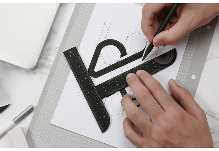 多功能角度尺 | 红点设计大奖,一把尺子多种功能,极简风格 预售