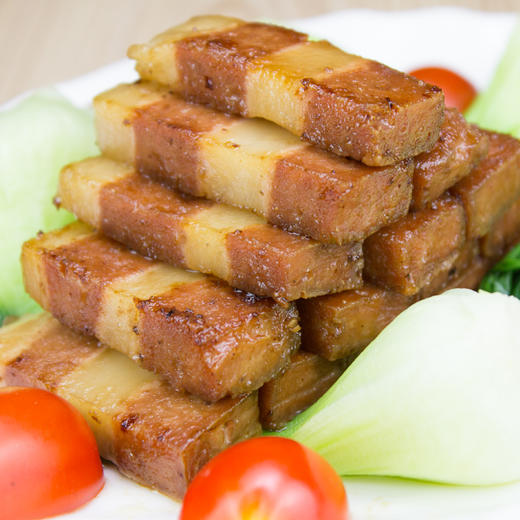 素五花肉丁冷冻品松珍鸿昶健康素食大豆制品植物肉5斤装