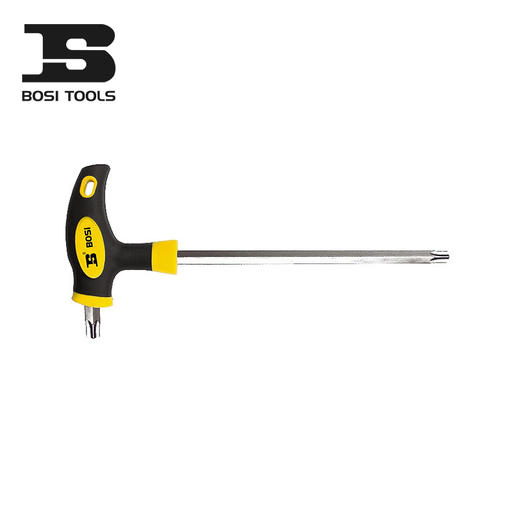 波斯 双色柄T型梅花内六角扳手（多规格）  BS429110 商品图0