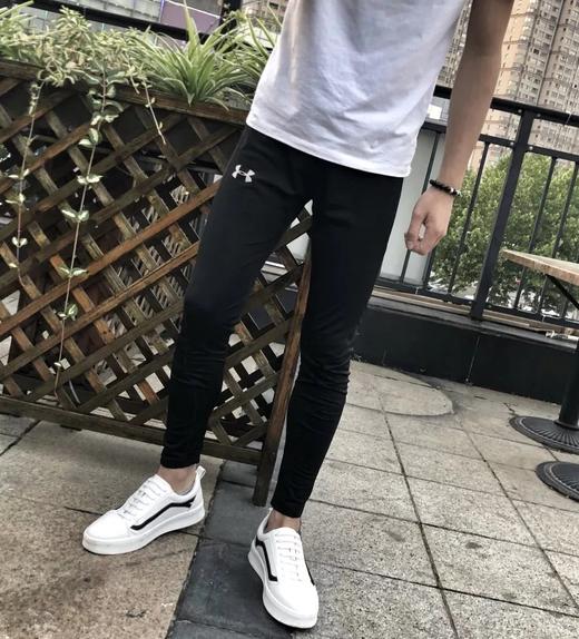 专业的东西 牛逼一点!透气 四面弹力健美裤!男士健身裤 mxk48527