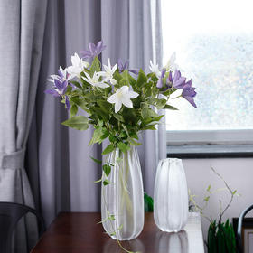 原野古典风中式爱丽丝套装 铁线莲花仿真花假花装饰摆件