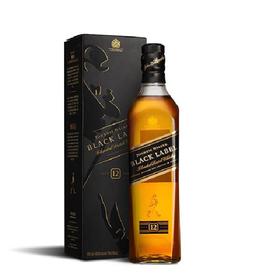 【单瓶】尊尼获加黑牌12年威士忌 黑方 正品行货 700ml 40%vol