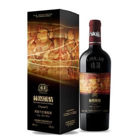 【单瓶】楼兰丝路风情高级干红葡萄酒 11.5%vol 750ml 同城免邮