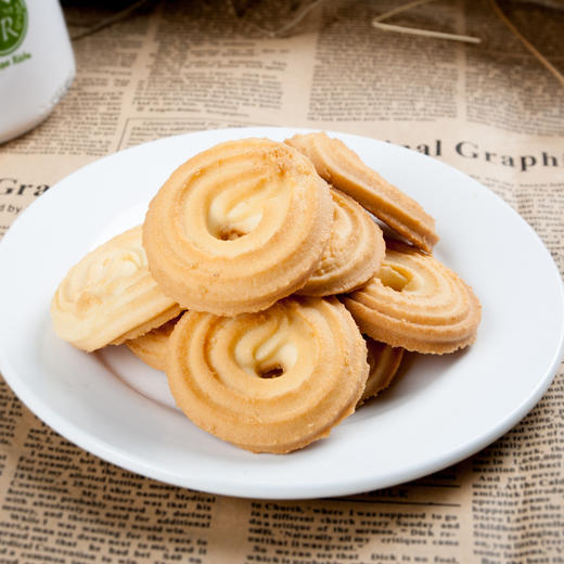 菲尔雪原味曲奇饼干 330克