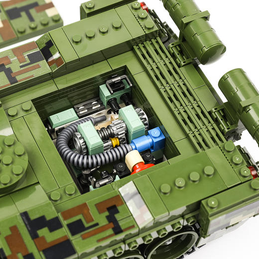 【龙之甲】精品仿真99式坦克模型积木 商品图2