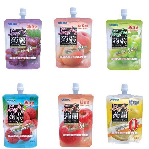 日本 果冻立喜乐蒟蒻 多种口味 商品图0