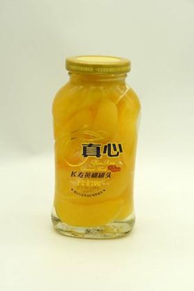 真心长寿黄桃罐头248g