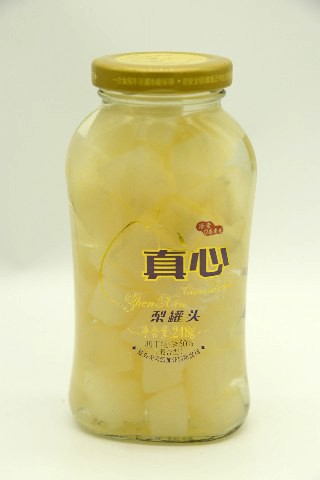 真心梨罐头248g