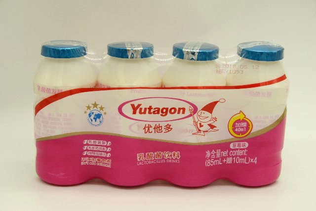 优他多草莓味乳酸菌饮料380ml