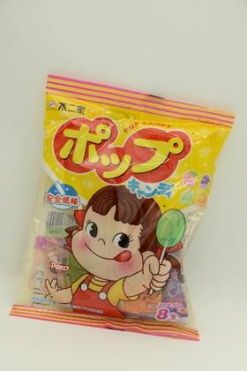 不二家8支装果味棒糖50g