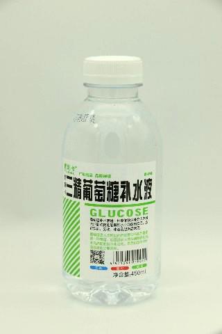 优利卡青柠味三精葡萄糖补水液450ml 商品图0
