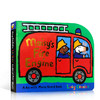 小鼠波波系列 英文原版 Maisy's Fire Engine: A Maisy Shaped Board Book 火灾救援消防车 儿童启蒙认知交通工具造型纸板书撕不烂 商品缩略图0