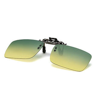 陌龙 开车日夜两用开启偏光驾驶镜男女高清偏光镜时尚蛤蟆镜反光高清 商品图2