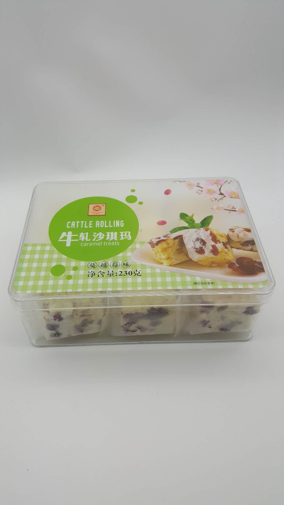 三奥源蔓越莓味牛轧沙琪玛230g