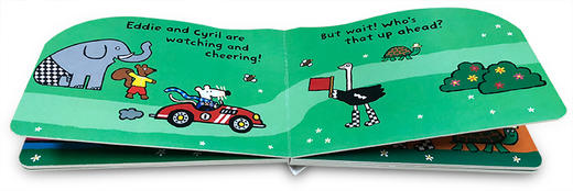 小鼠波波系列 英文原版 Maisy's Race Car: A Go with Maisy Board Book 小鼠波波的汽车 造型低幼启蒙纸板绘本 儿童英文启蒙读物 商品图2