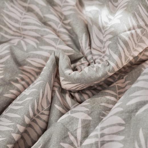 日式棉花夏被 叶语拾影水洗棉面料 棉花