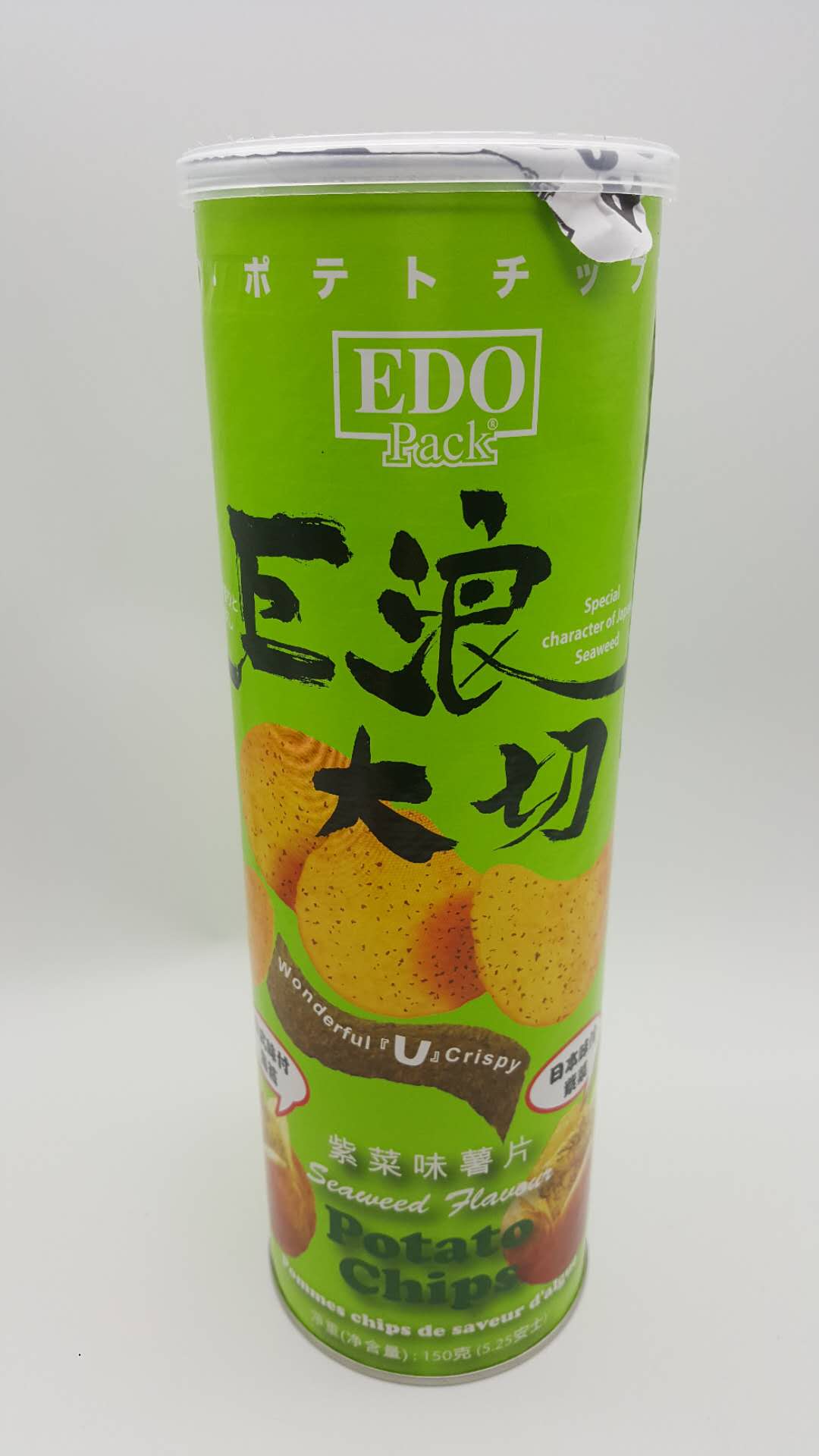 edo巨浪大切紫菜味薯片