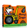 小鼠波波系列 英文原版 Maisy's Digger: A Go with Maisy Board Book 小鼠波波的挖掘机 纸板造型 低幼儿童启蒙阅读绘本 2-5岁 商品缩略图0