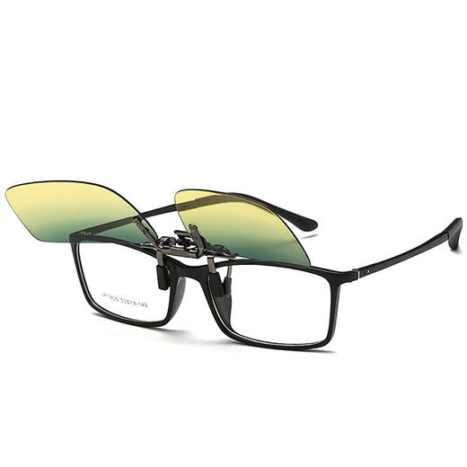 陌龙 开车日夜两用开启偏光驾驶镜男女高清偏光镜时尚蛤蟆镜反光高清 商品图4