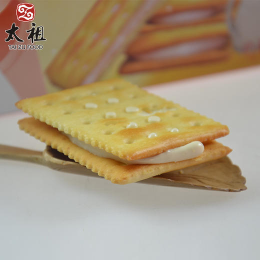 太祖牛轧饼手工夹心牛轧糖饼干200g/盒 商品图2