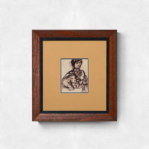伽罗 JALO 挂画-马蒂斯-拿着郁金香的女孩 P030（预计10天内发货） 商品图0