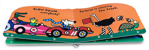 小鼠波波系列 英文原版 Maisy's Race Car: A Go with Maisy Board Book 小鼠波波的汽车 造型低幼启蒙纸板绘本 儿童英文启蒙读物 商品图3