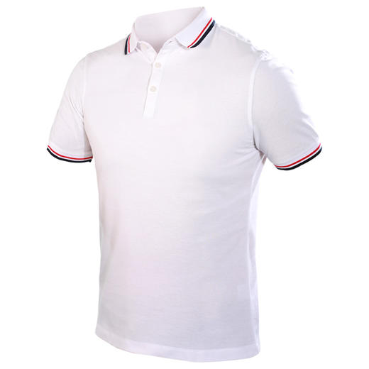 Supield（素湃）疏水抗污黑科技珠地棉男士短袖POLO衫 商品图1