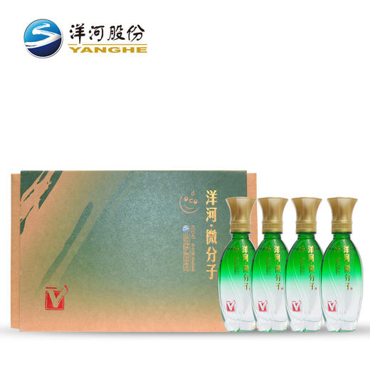 洋河微分子（大V）礼盒33.8度65mL 4瓶装 商品图0