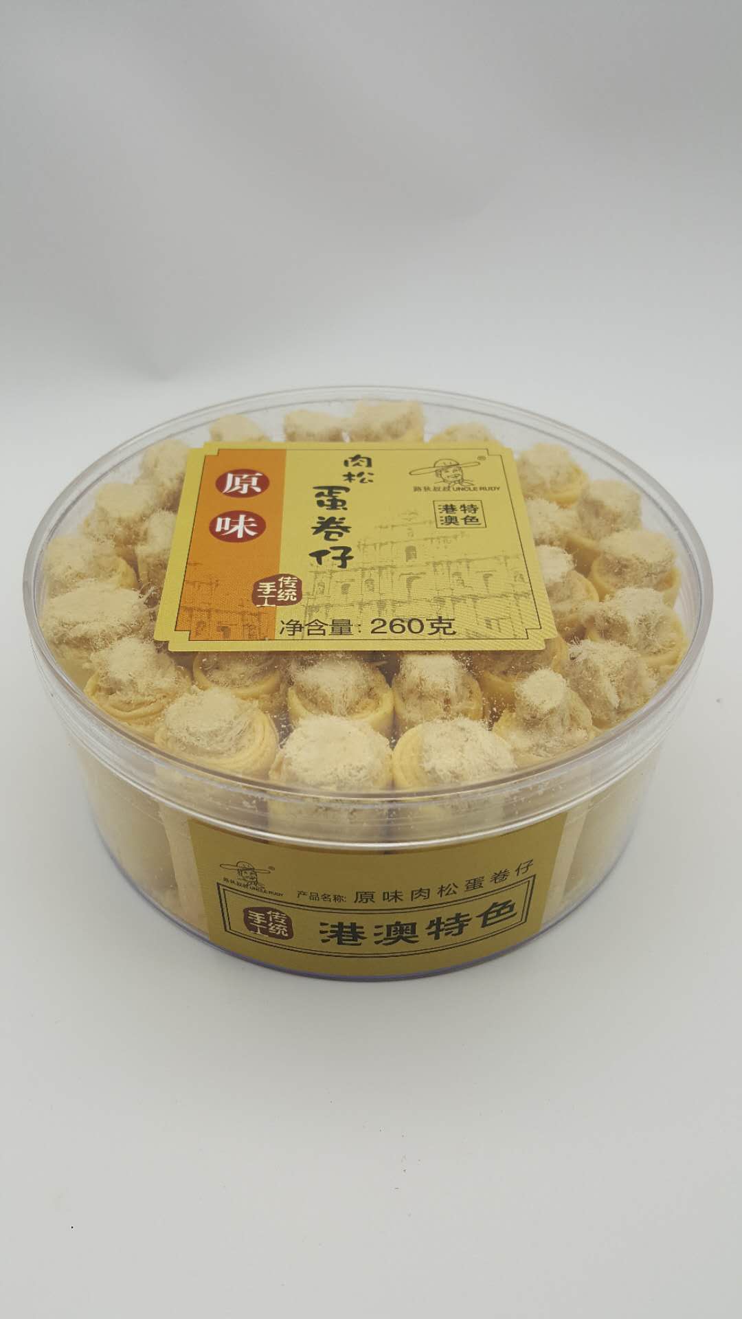 路狄叔叔原味肉松蛋卷260g