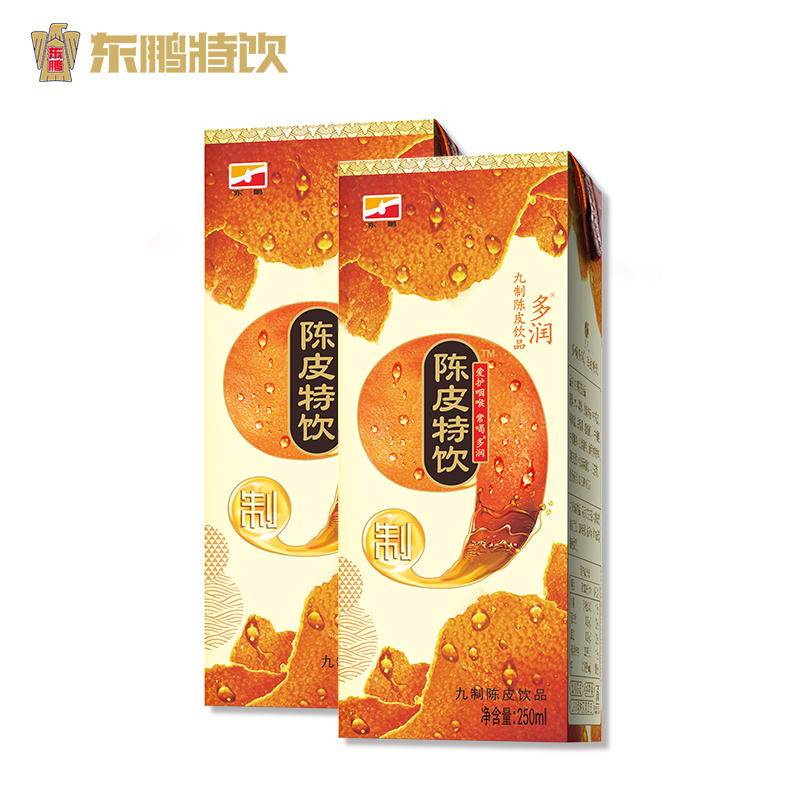 eastroc东鹏九制陈皮特饮饮料250ml*6盒 广东特色东鹏饮料正品