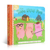 英文原版 The Three Little Pigs: A Wheel-y Silly Fairy Tale三只小猪 儿童启蒙早教认知英文书 机关造作纸板书 3-4-5-6岁 商品缩略图0