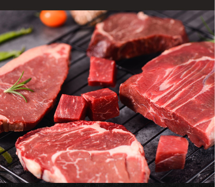 罗岛庄园原切小米龙儿童牛排5片嫩肩牛排6片套餐