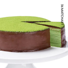 2磅秒杀！巧克力抹茶千层 -- 抹茶尝鲜推荐