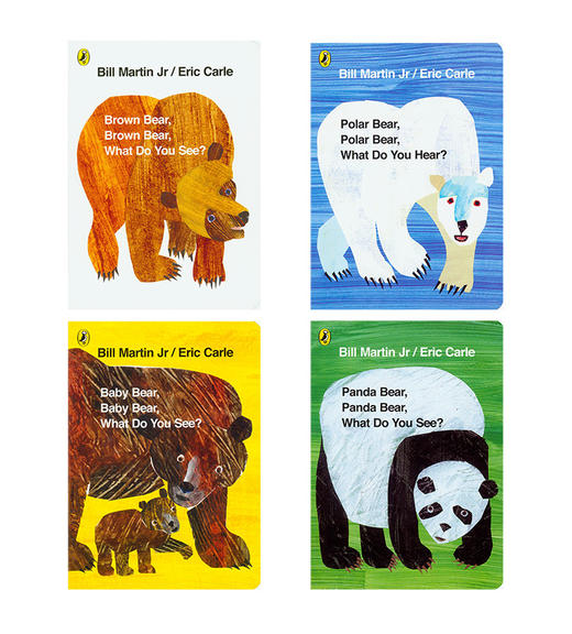 英国进口艾瑞卡尔棕熊系列（全4册）盒装 Brown Bear collection 商品图1