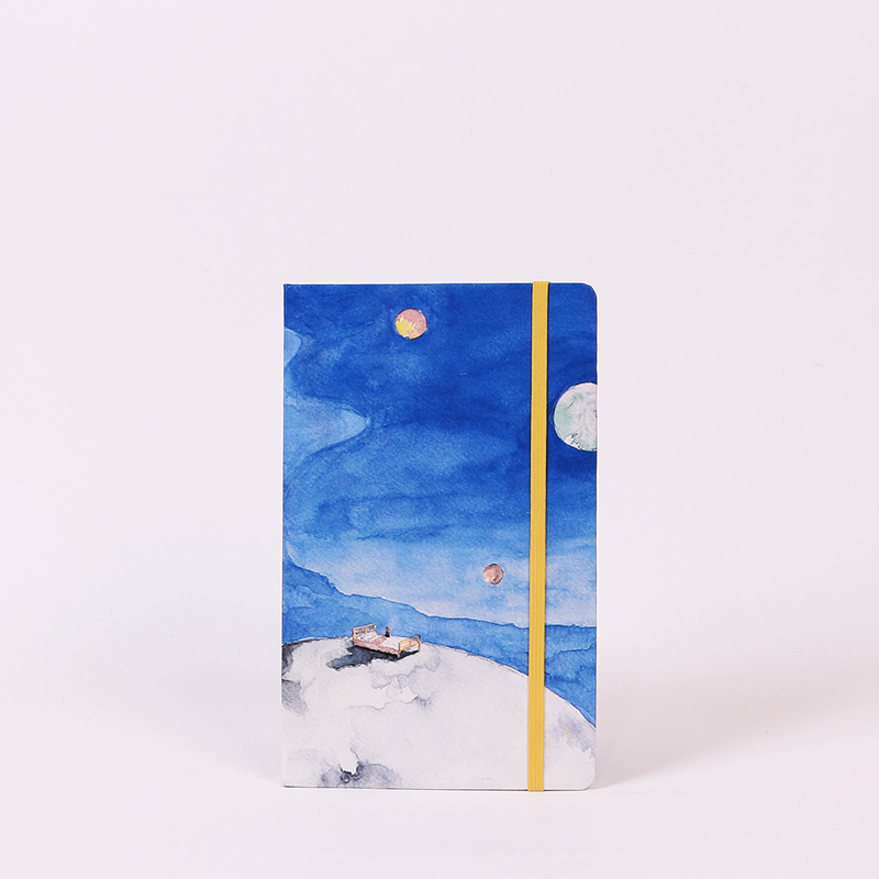 梦手帐  原创手绘水彩插画